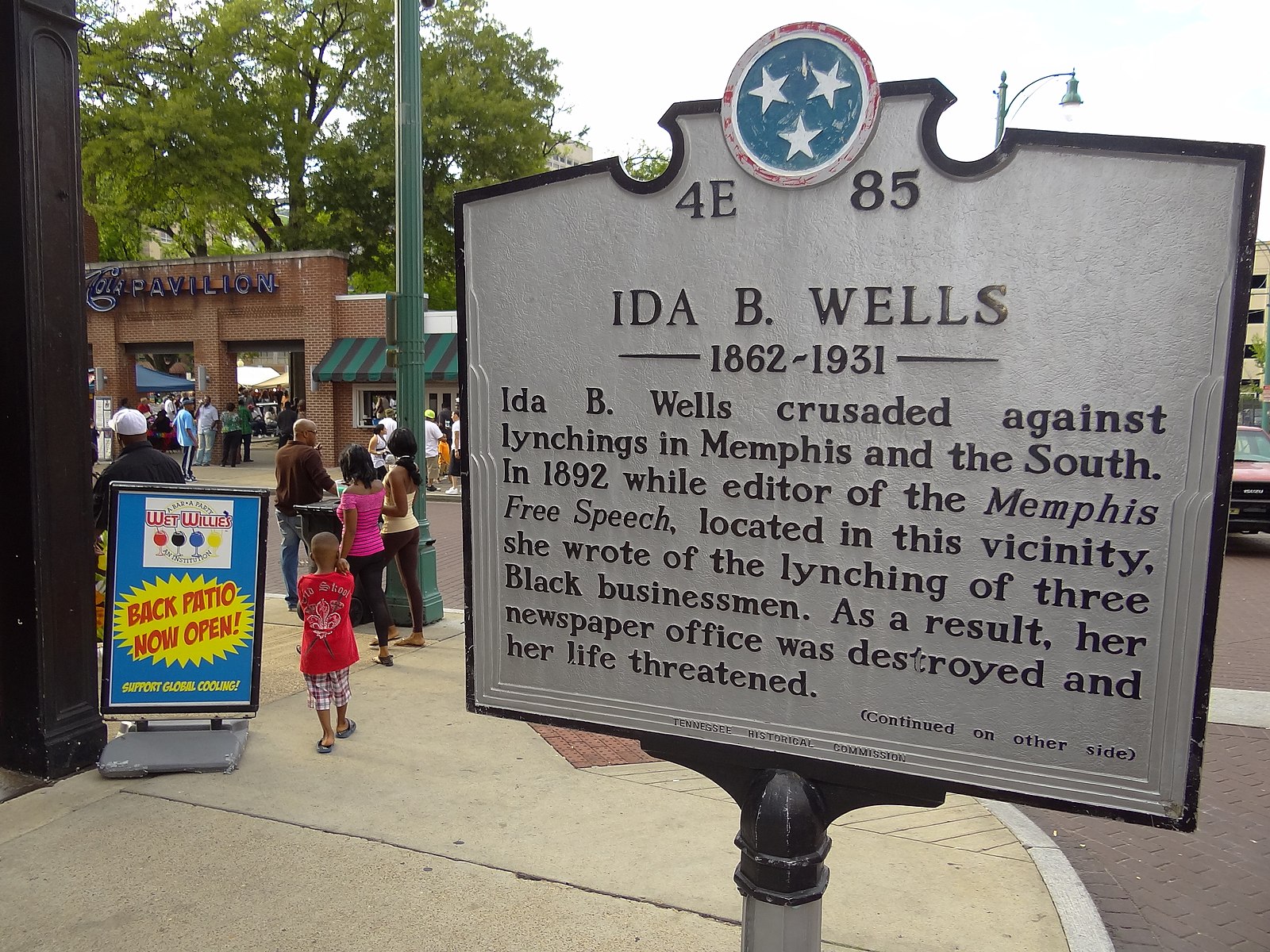 Ida B. Wells sign