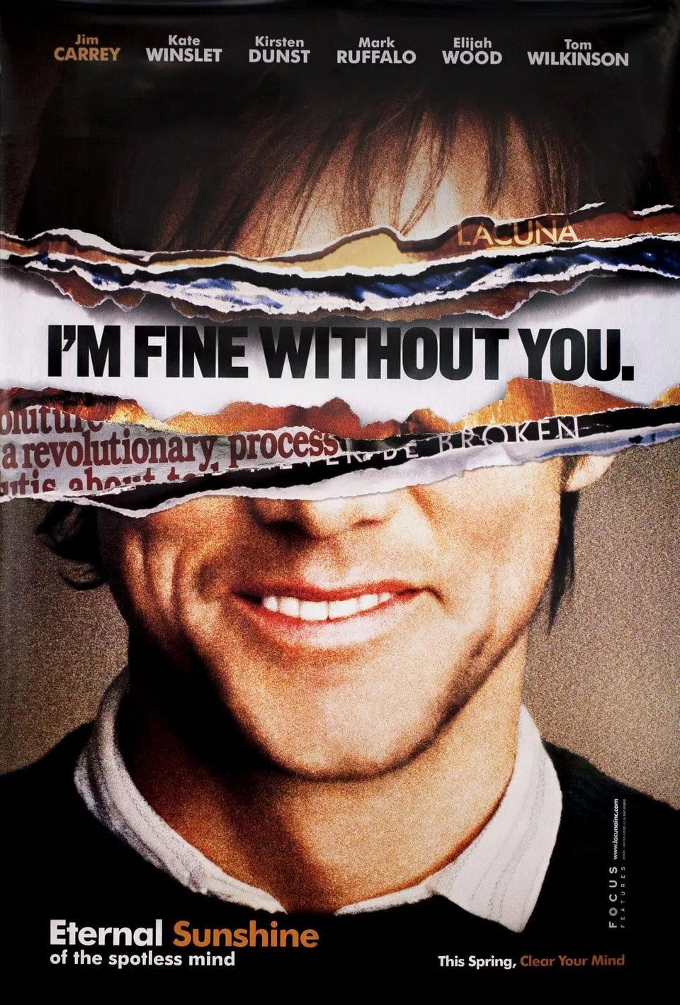eternal sunshine of the spotless mind poster