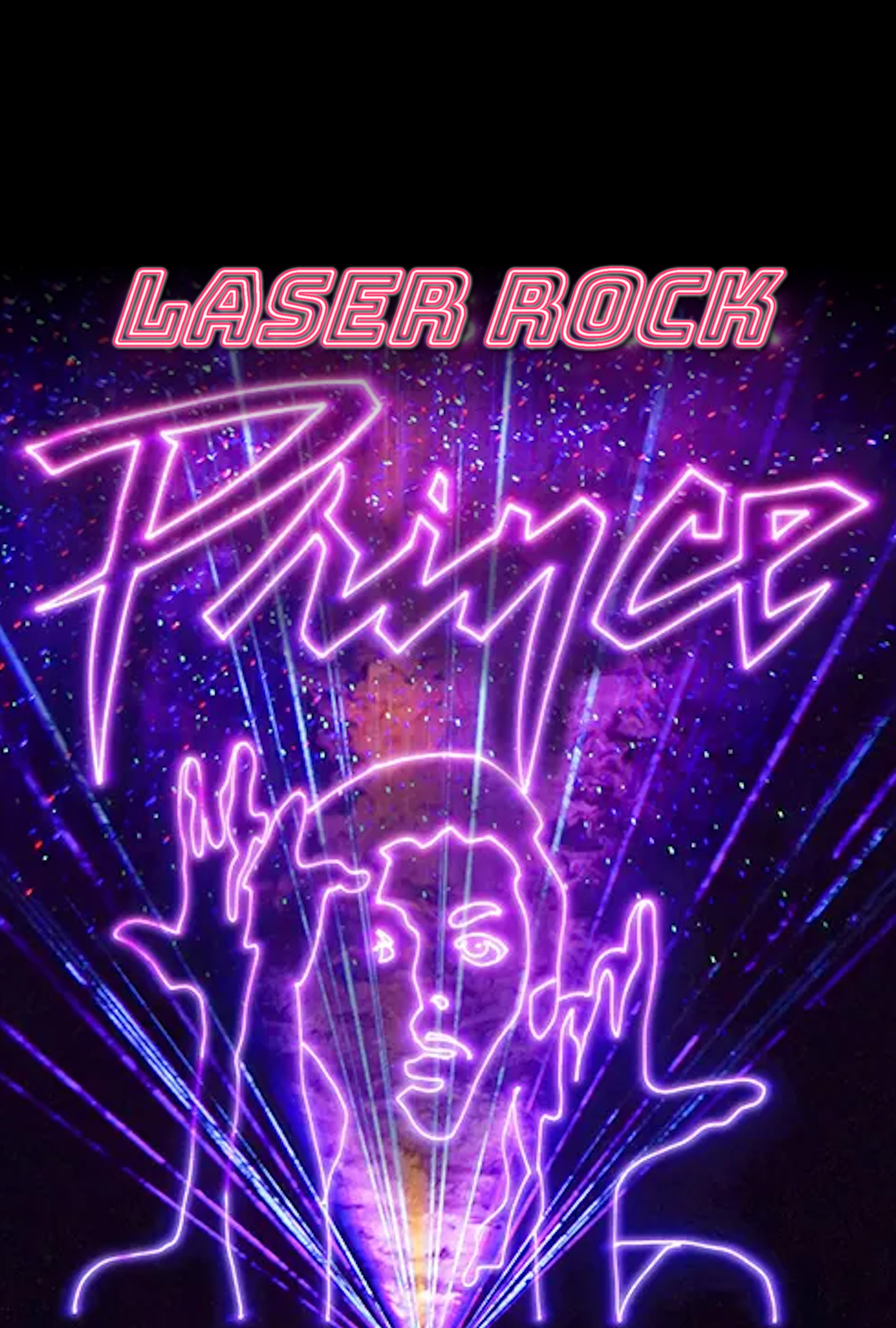 Laser Rock: Prince poster
