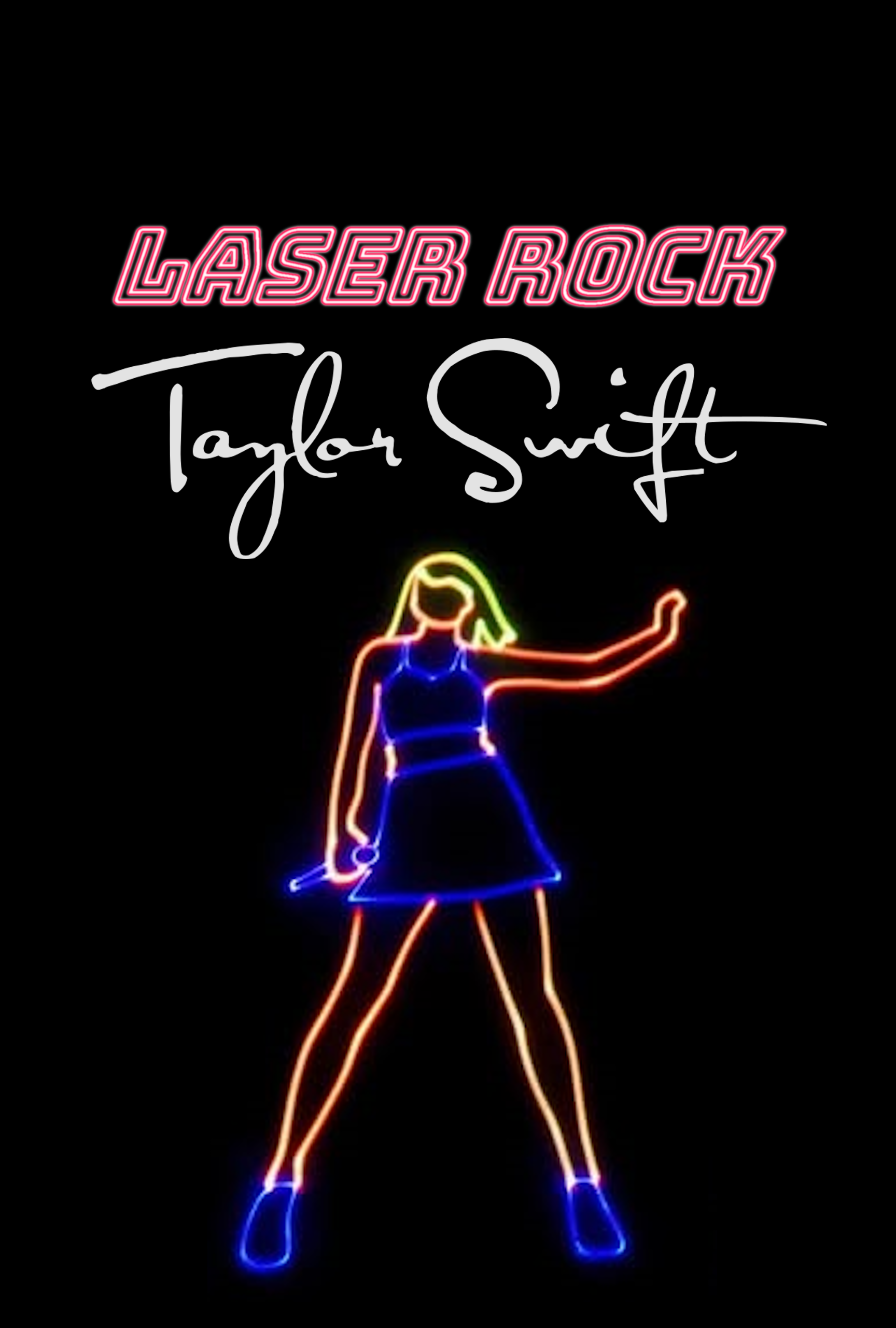 Laser Rock: Taylor Swift poster